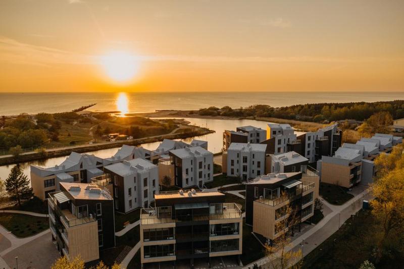 Sventosios Vartai Uosto Apartamentai Šventoji Exterior foto